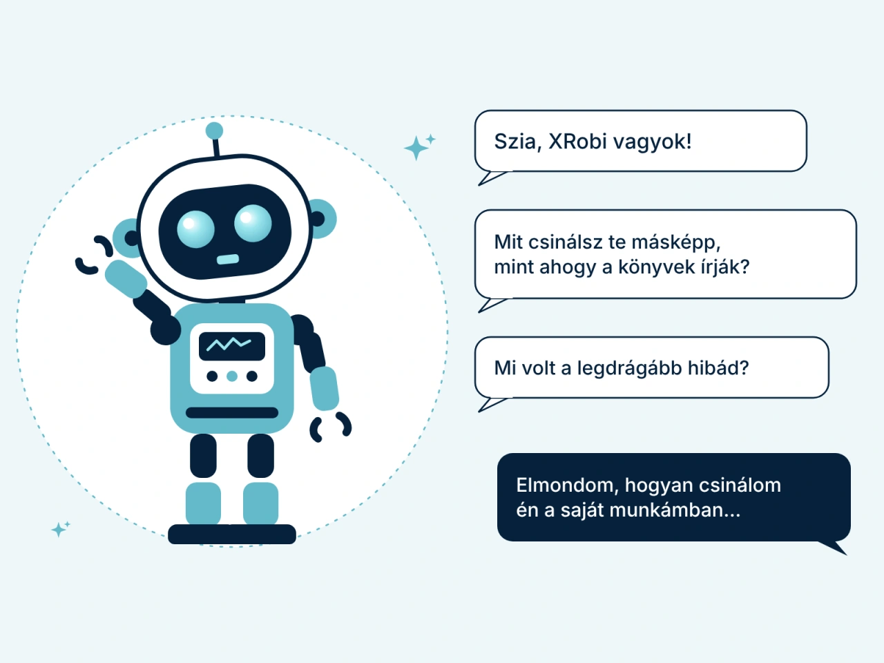 Ismerd meg XRobit, az XProjekt Akadémia AI-segédjét